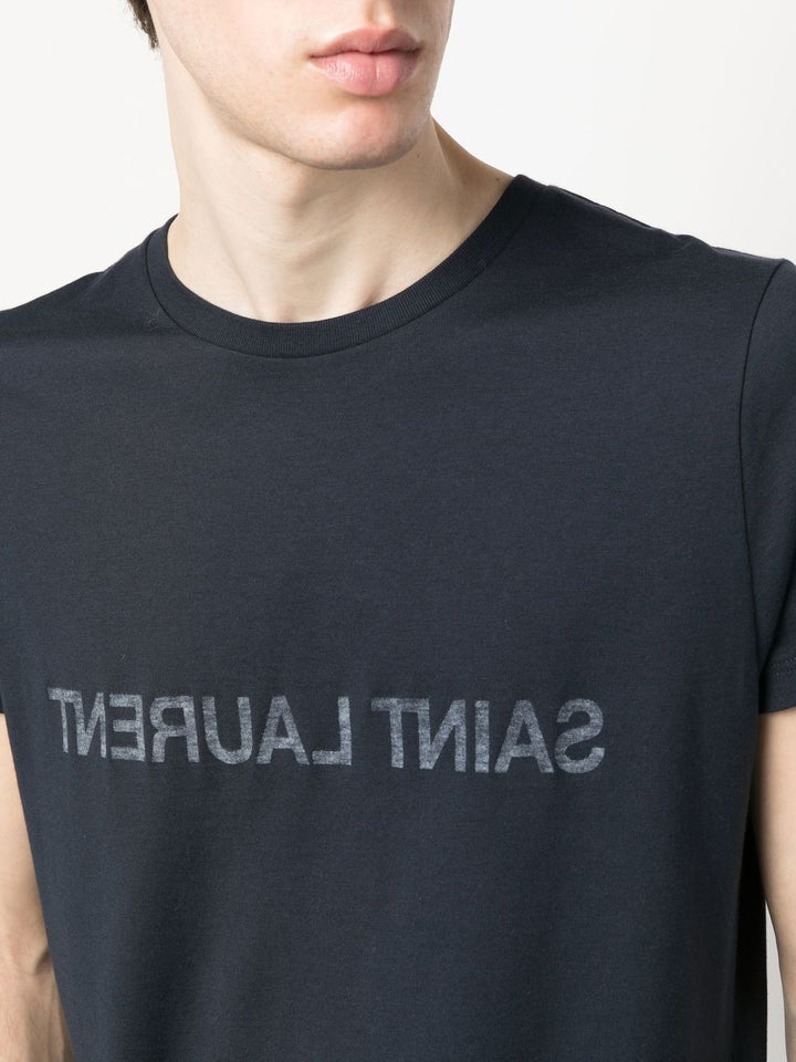 Saint Laurent T-Shirts und Polos Blau