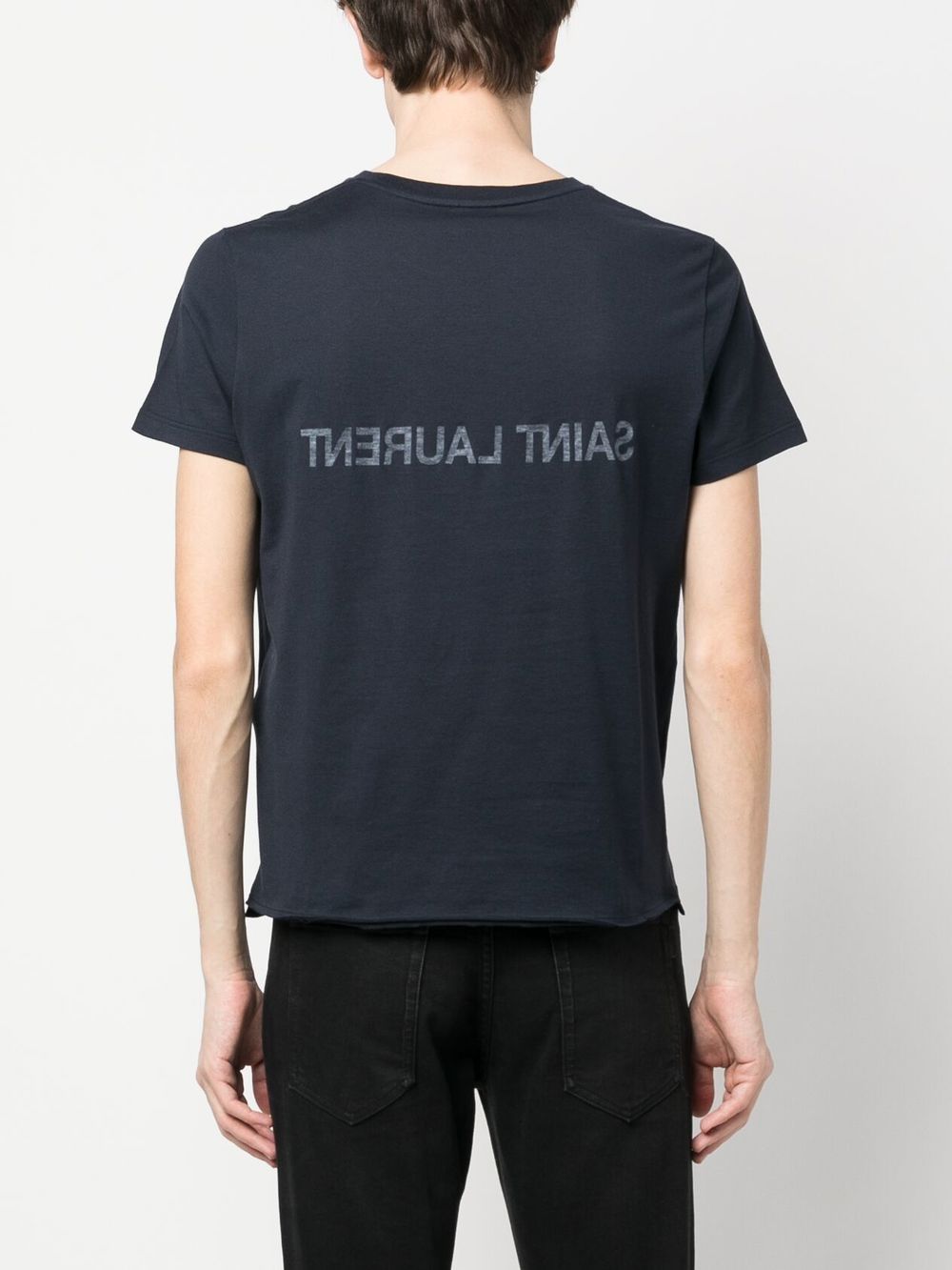 Saint Laurent T-Shirts und Polos Blau
