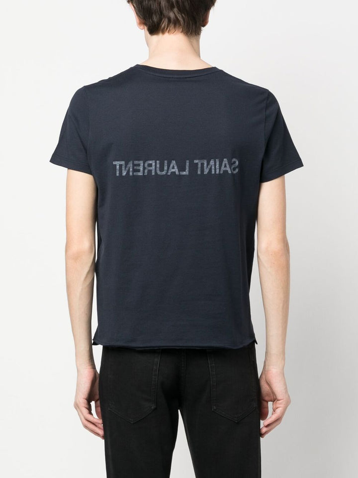 Saint Laurent T-Shirts und Polos Blau