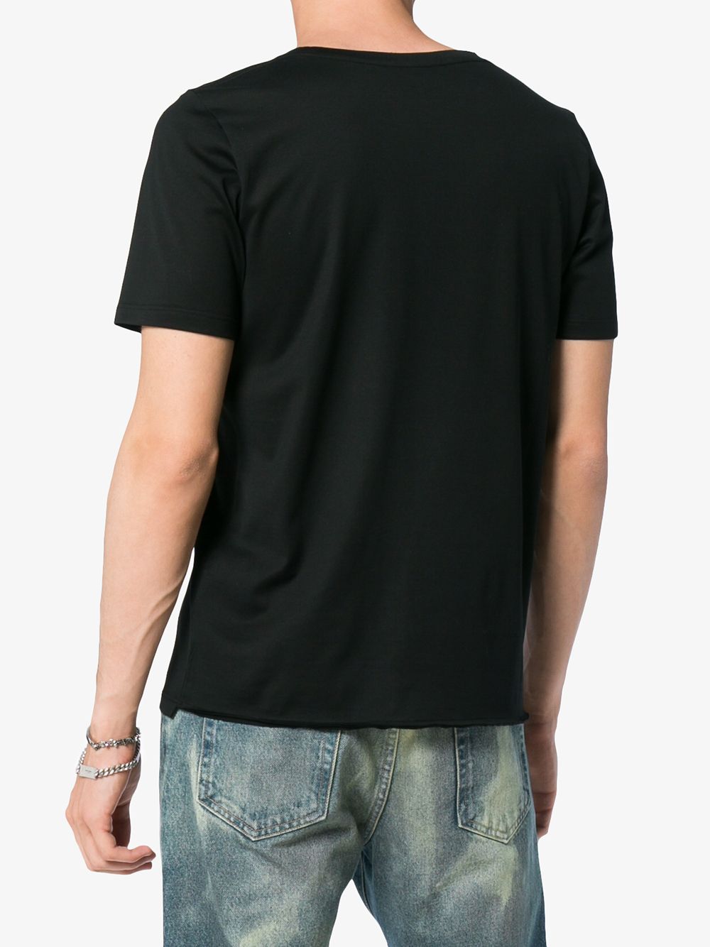 Saint Laurent T-Shirts und Polos Schwarz