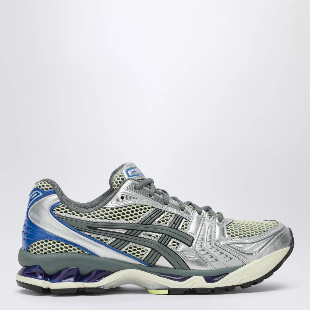 ASICS - Sneakers Gel-Kayano 14 Soft yellow/asics blue Brand Shoes 4 US
