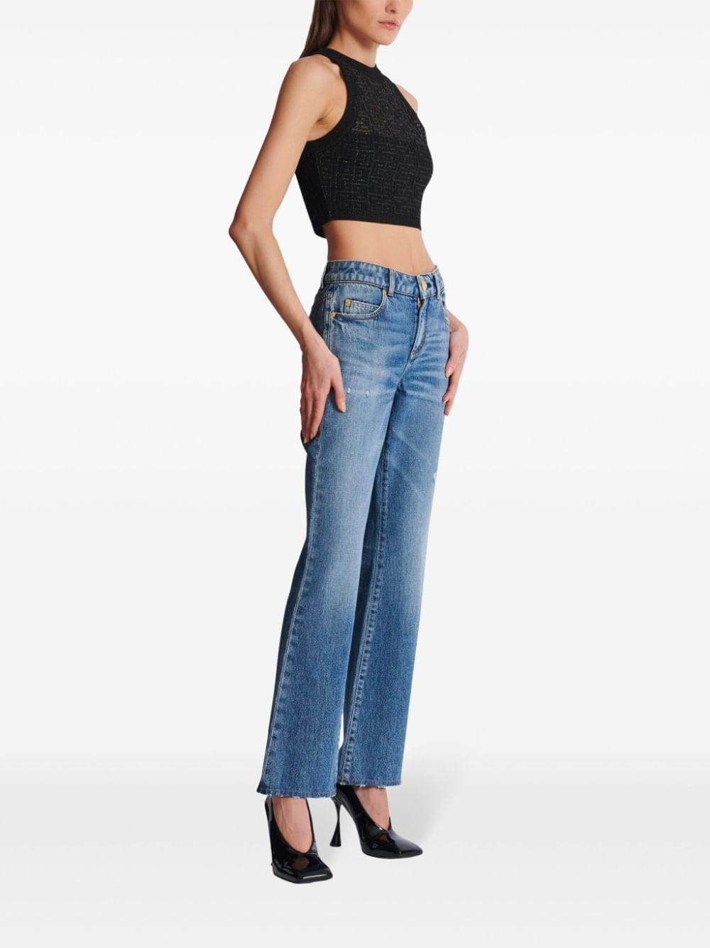 Topwear 40 Balmain Halterneck Top Brand