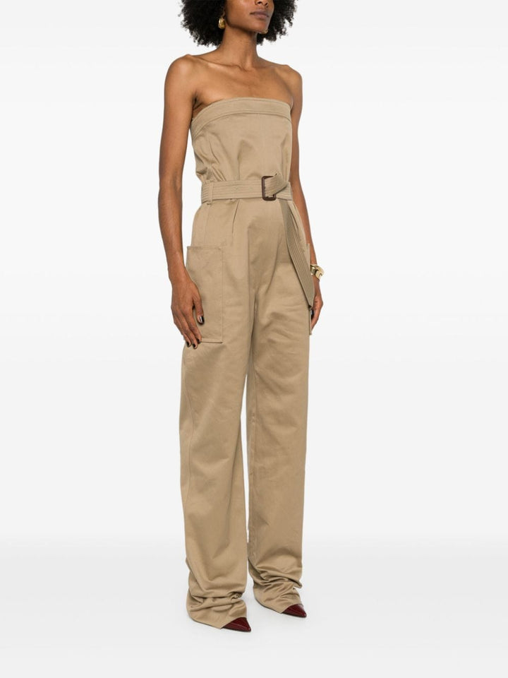 Saint Laurent Kleider Beige