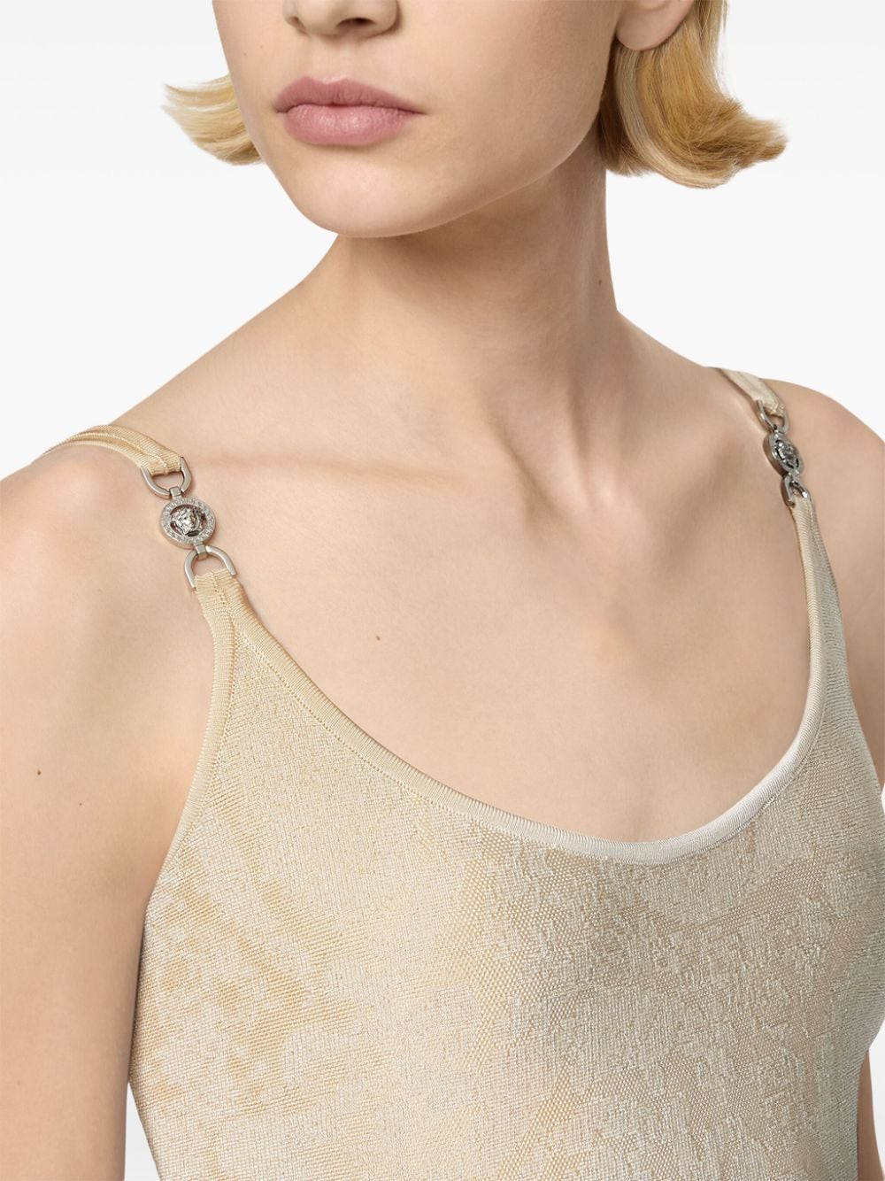 Versace Kleider Beige