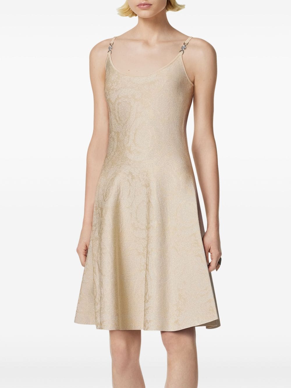Versace Kleider Beige