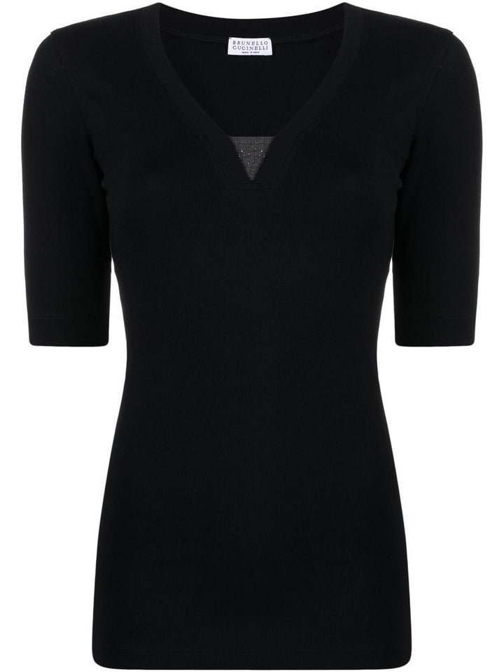 Brunello Cucinelli Top Schwarz