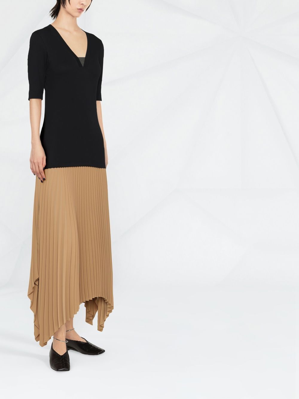 Brunello Cucinelli Top Schwarz