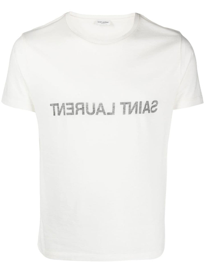 Topwear Saint Laurent  T-shirts and Polos White Brand