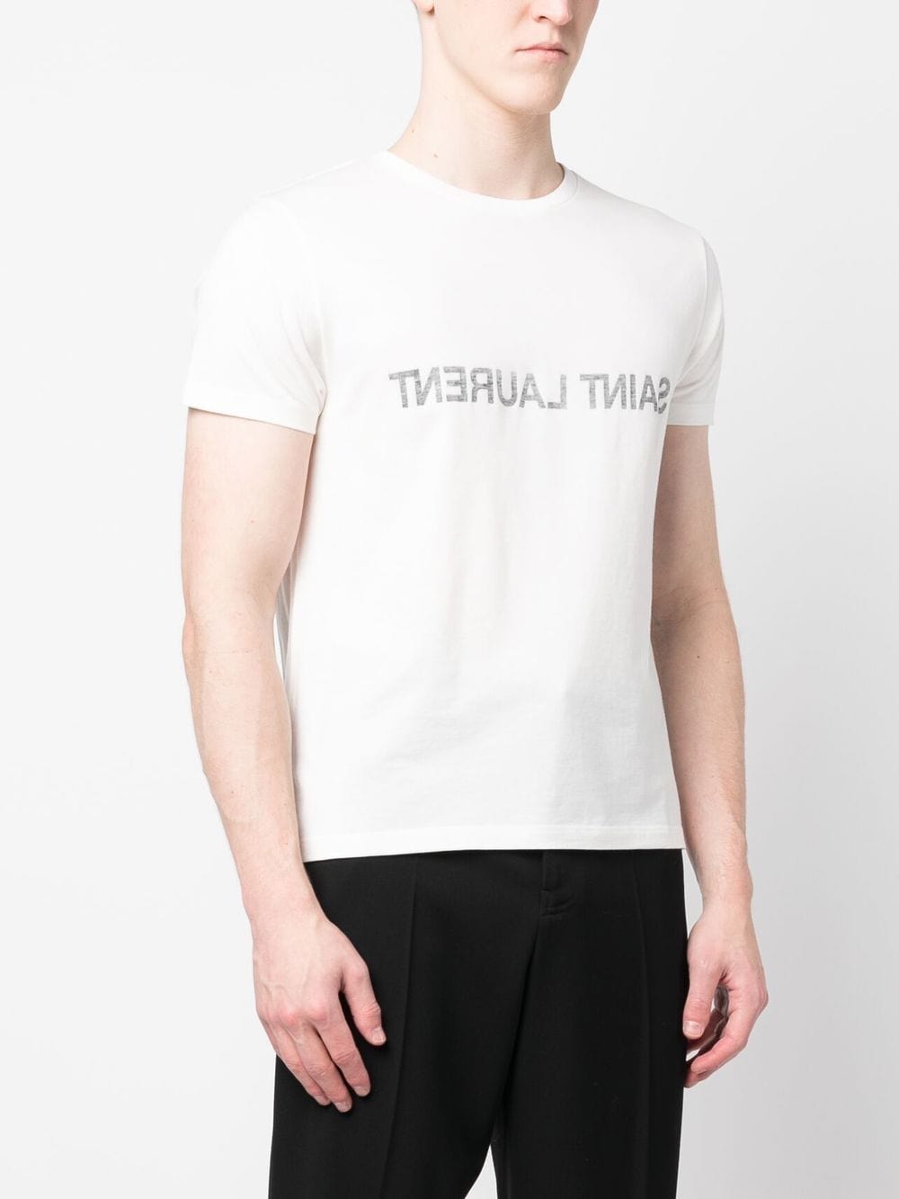 Topwear Saint Laurent  T-shirts and Polos White Brand