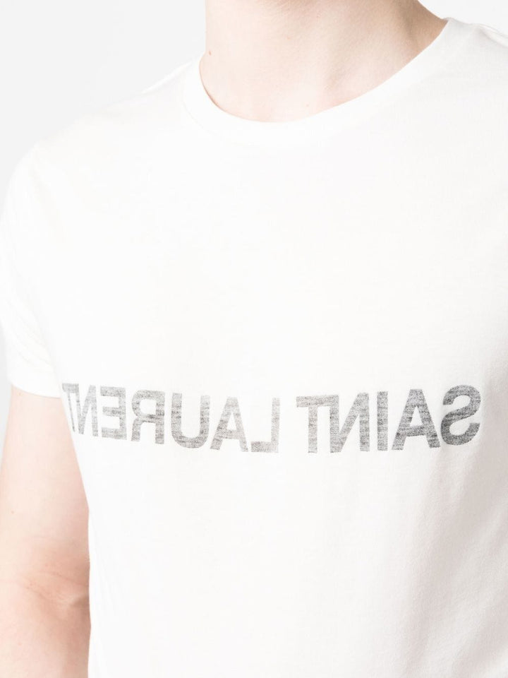 Topwear Saint Laurent  T-shirts and Polos White Brand