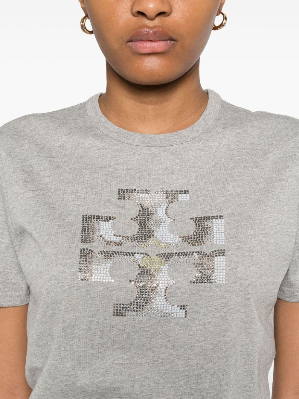 Topwear XS Tory Burch T-shirts and Polos Grey Brand