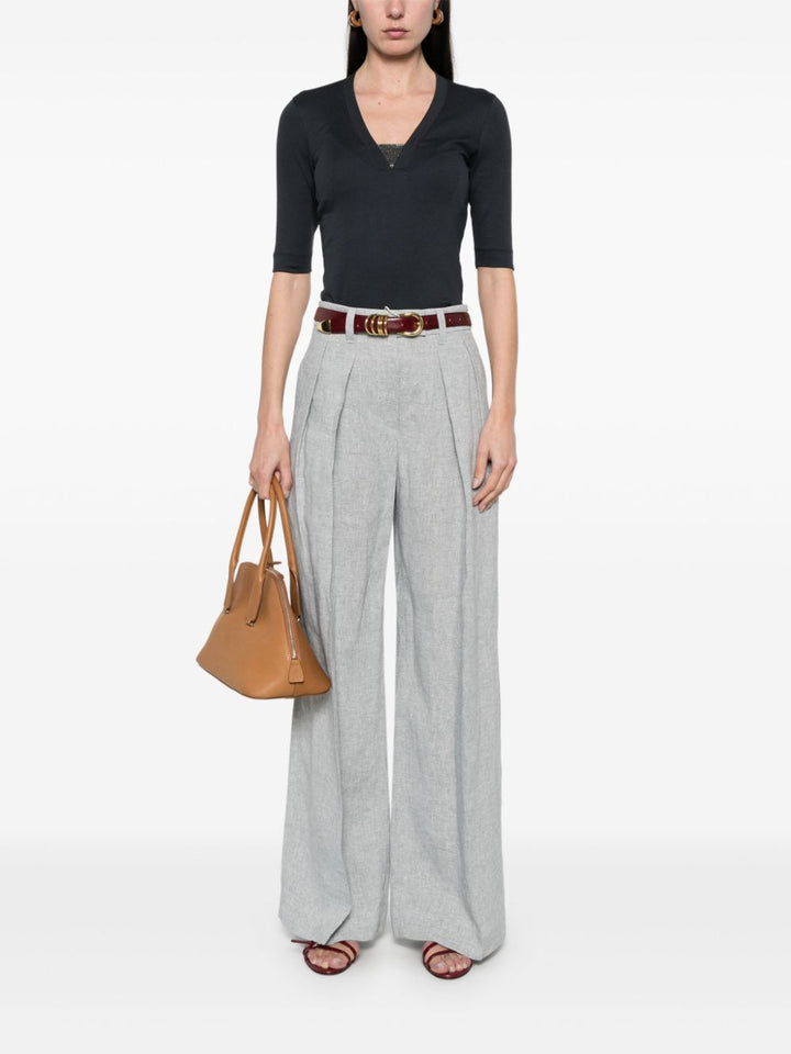 Brunello Cucinelli Top Blau