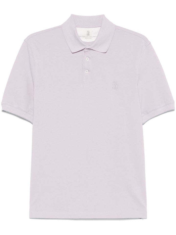 Brunello Cucinelli T-Shirts und Polos Lila