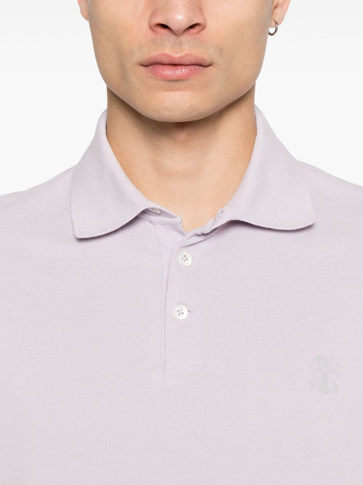 Brunello Cucinelli T-Shirts und Polos Lila