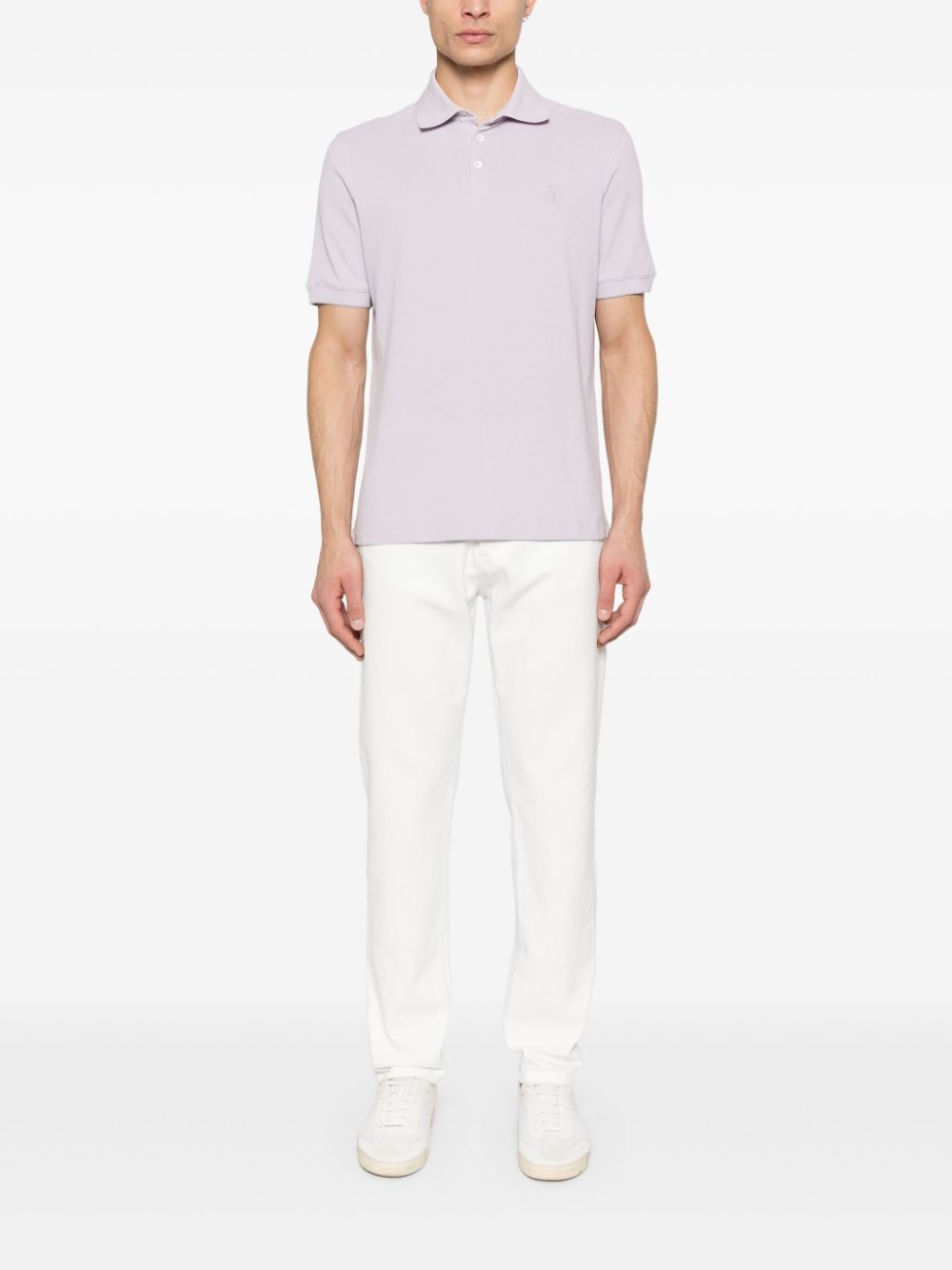 Brunello Cucinelli T-Shirts und Polos Lila