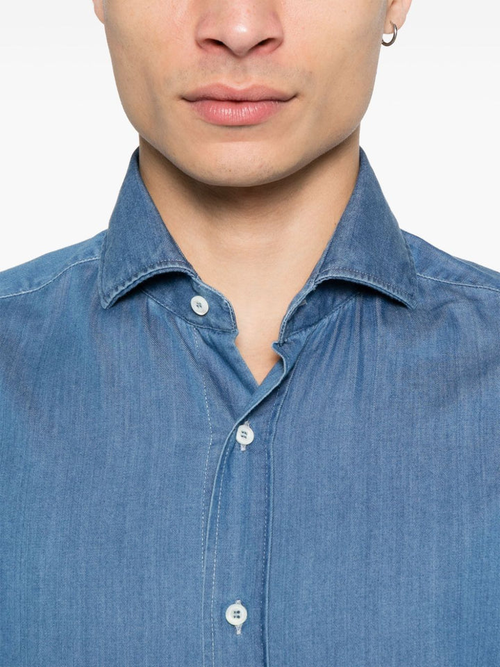 Brunello Cucinelli Hemden Blau