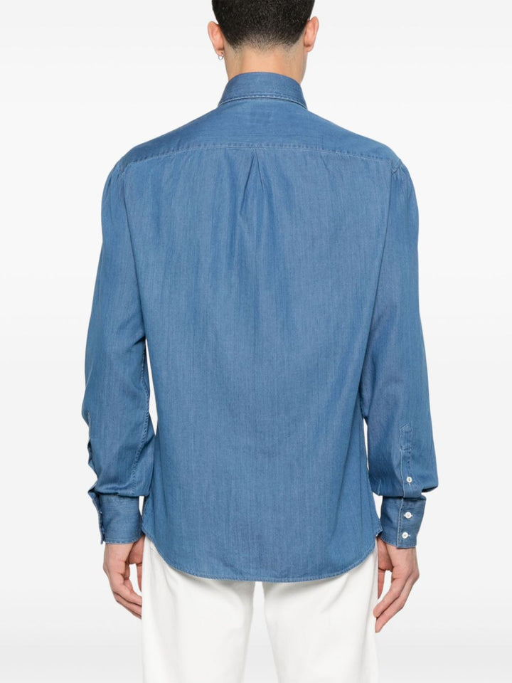 Brunello Cucinelli Hemden Blau