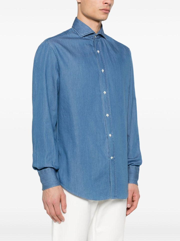 Brunello Cucinelli Hemden Blau