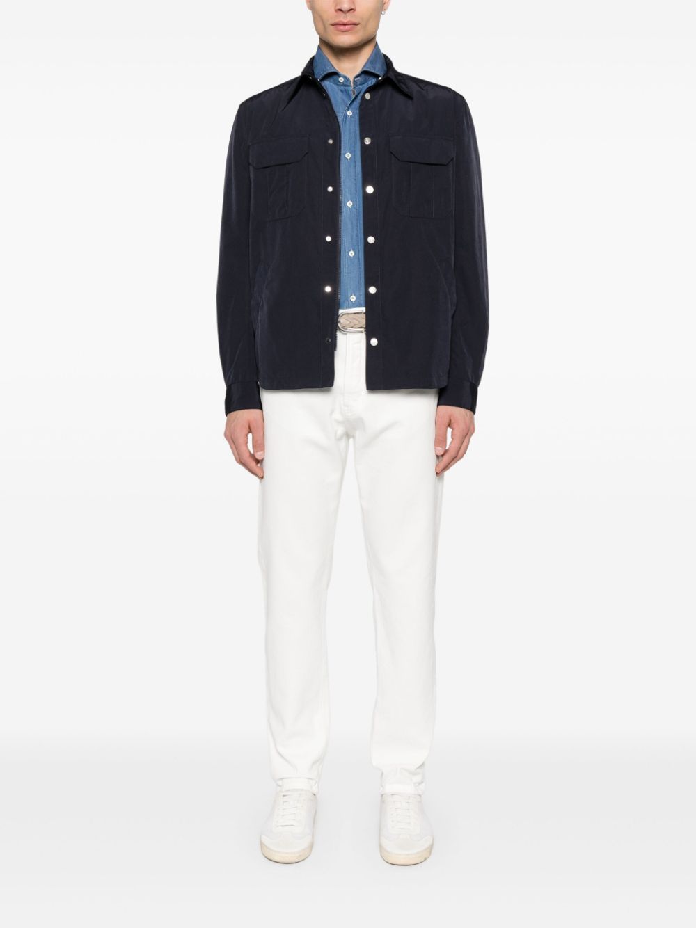 Brunello Cucinelli Hemden Blau