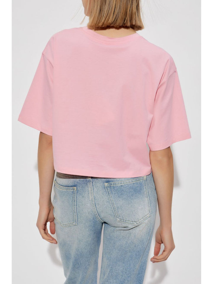 Kurzes Balmain-T-Shirt 