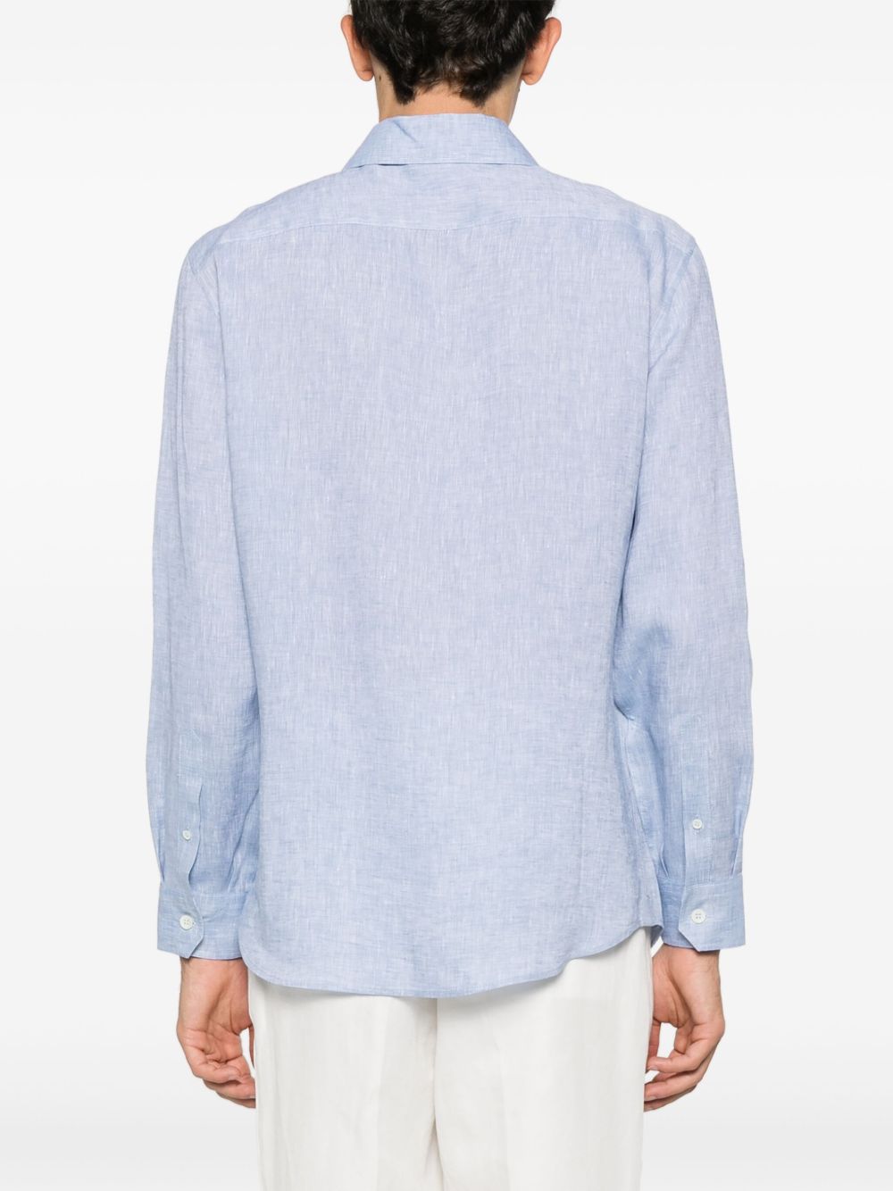 Brunello Cucinelli Hemden Klar Blau
