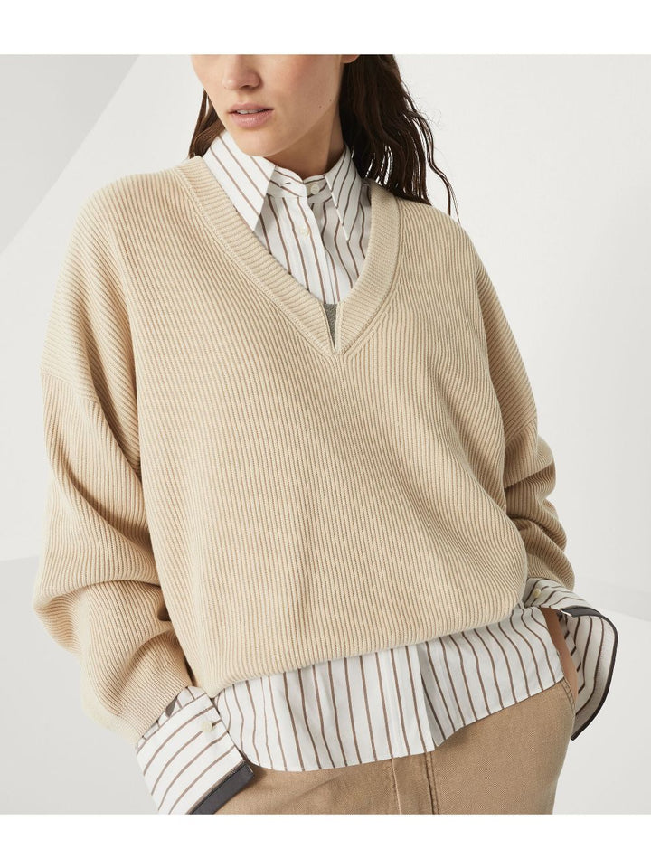 Brunello Cucinelli Pullover Beige