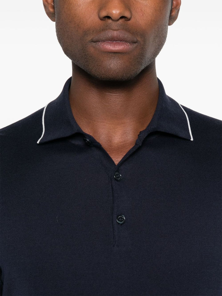 Brunello Cucinelli T-Shirts und Polos Blau