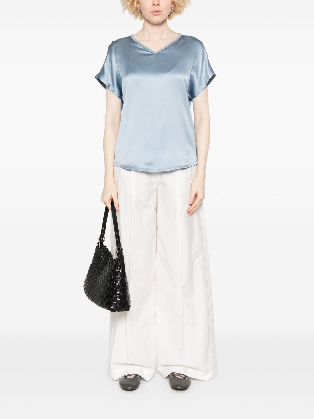 Brunello Cucinelli Top Klarblau
