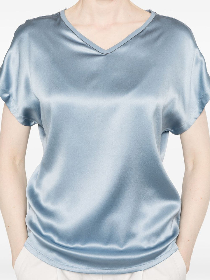 Brunello Cucinelli Top Klarblau