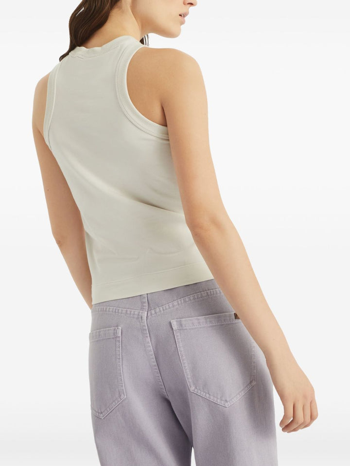 Beiges Top von Brunello Cucinelli