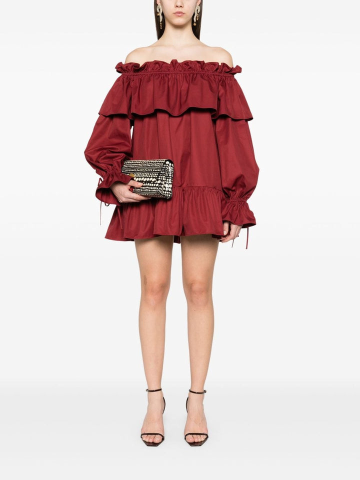 Dresses 36 Saint Laurent ruffled cotton mini dress Brand