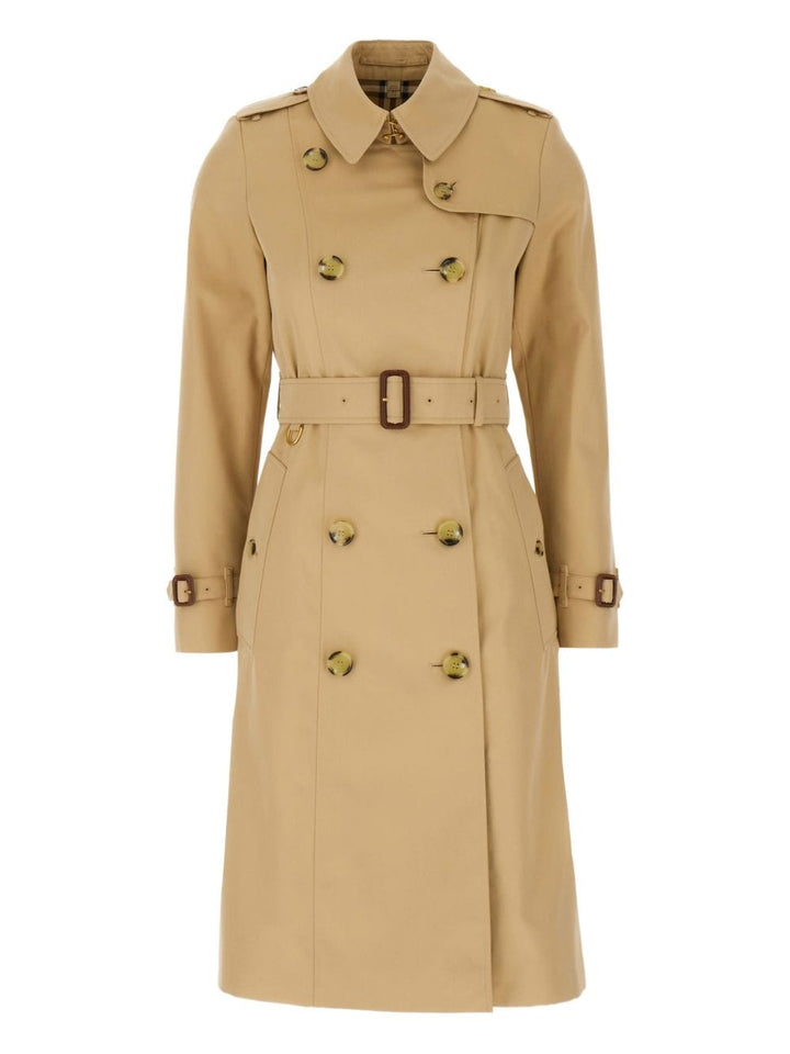 Coats Burberry Coats Beige Brand