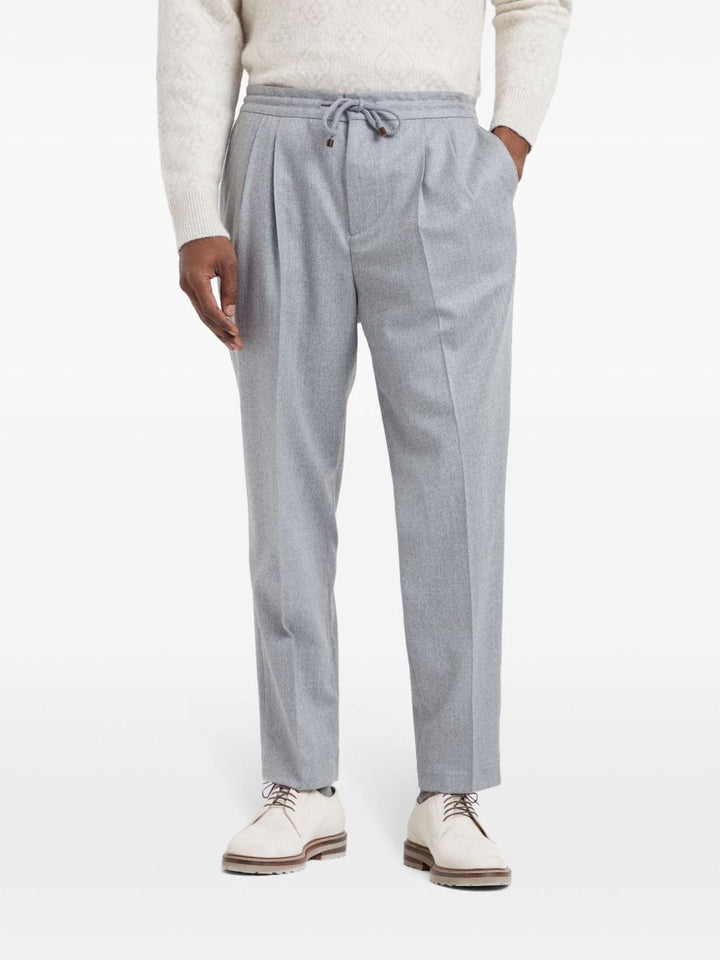 Trousers 54 Brunello Cucinelli Trousers Light Grey Brand