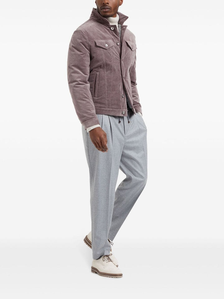 Trousers 54 Brunello Cucinelli Trousers Light Grey Brand