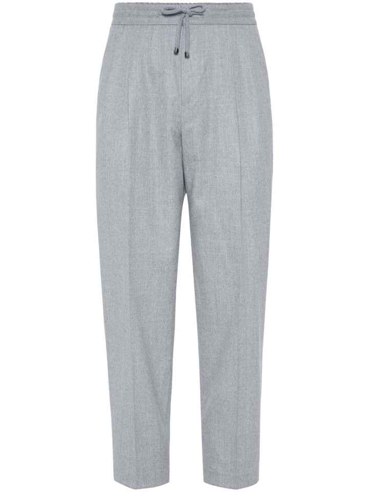 Trousers 54 Brunello Cucinelli Trousers Light Grey Brand