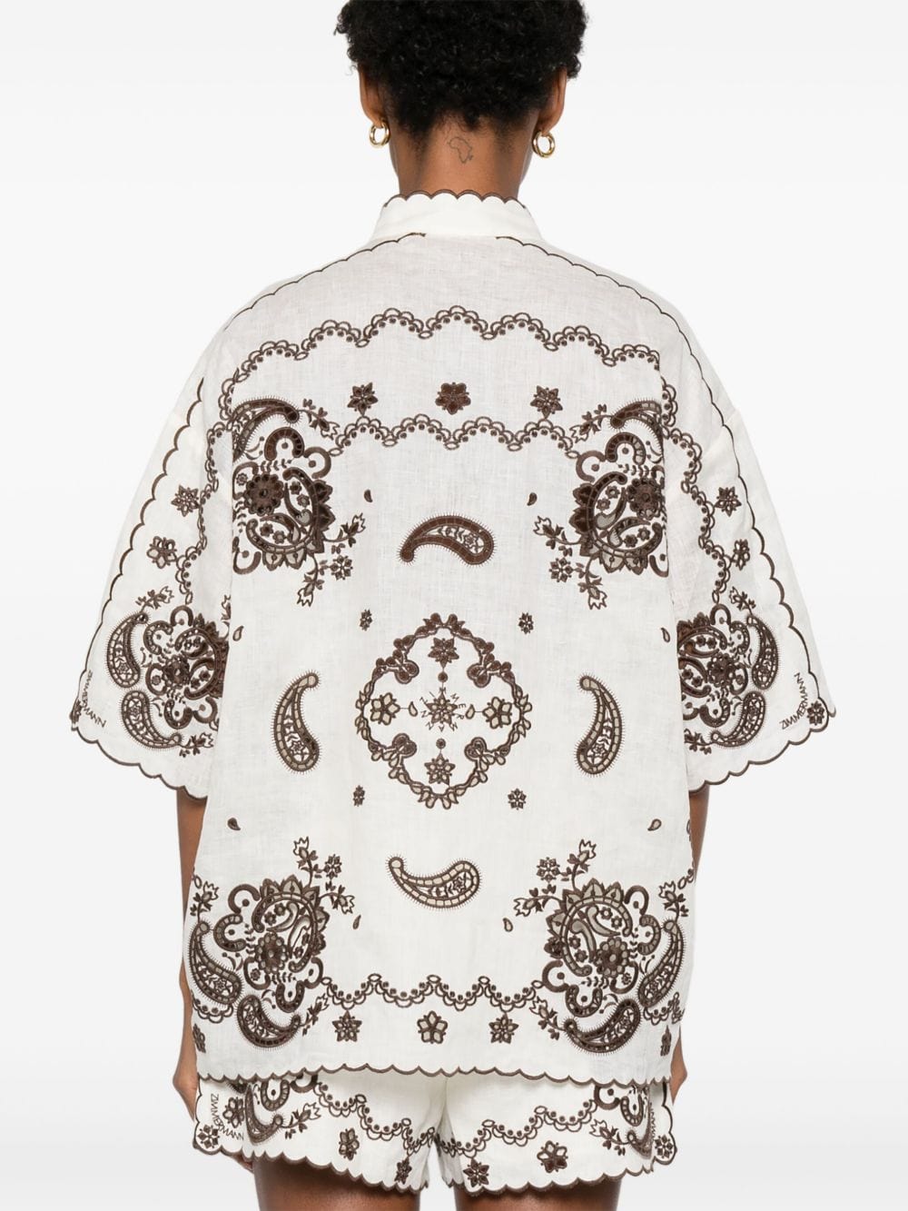 Shirts Zimmermann Shirts Ivory Brand