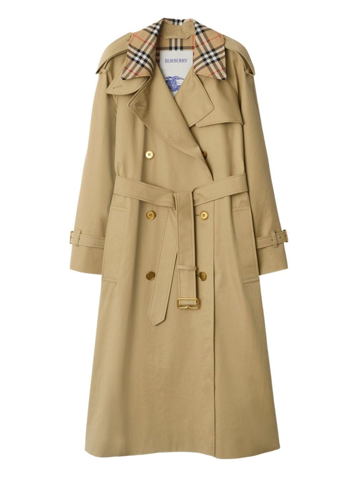 Coats Burberry Coats Beige Brand