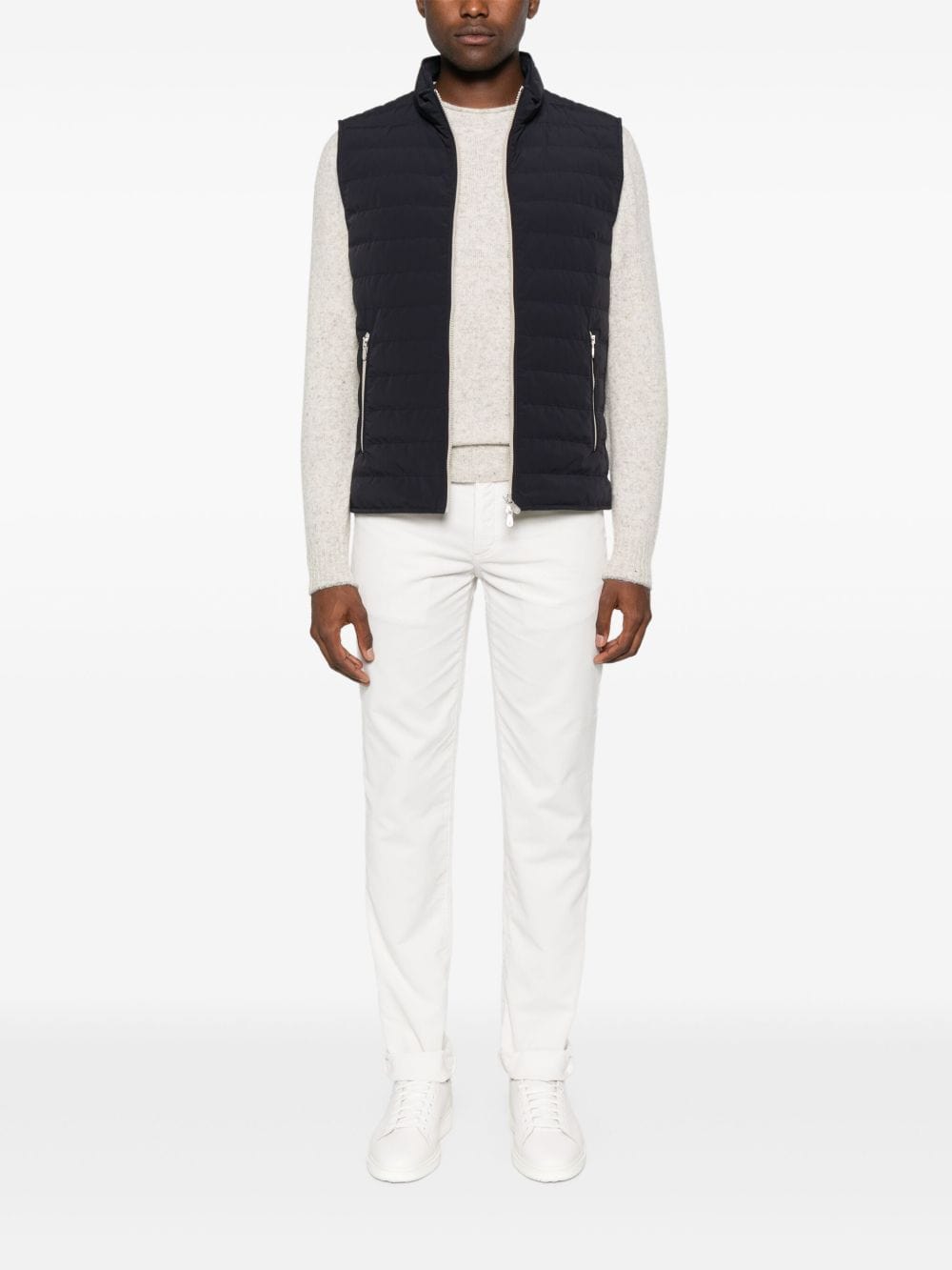 Vests Brunello Cucinelli Jackets Blue Brand
