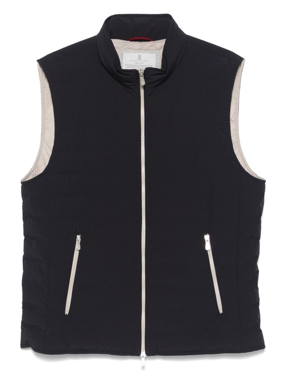 Vests Brunello Cucinelli Jackets Blue Brand