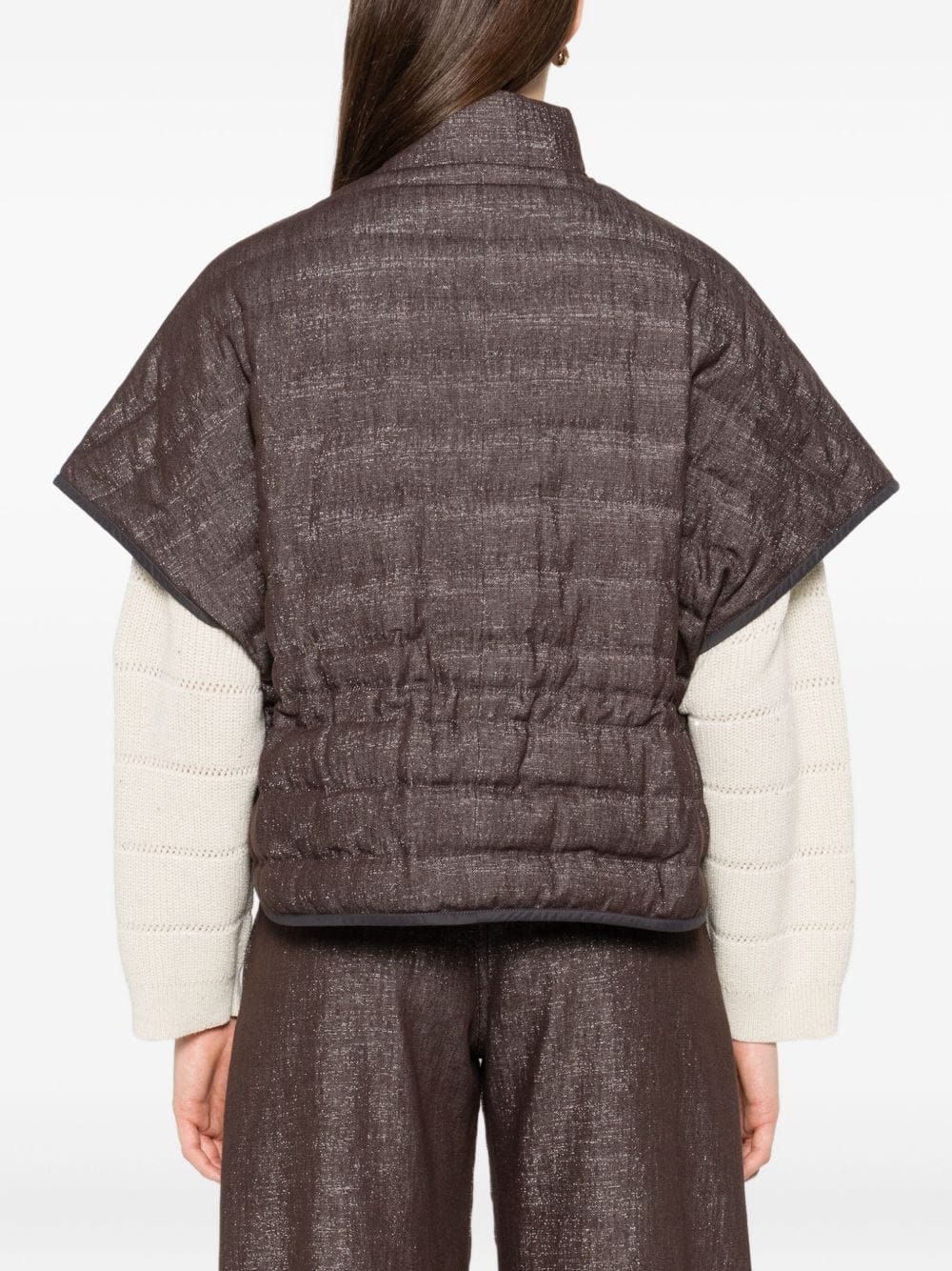 Jackets Brunello Cucinelli Coats Brown Brand