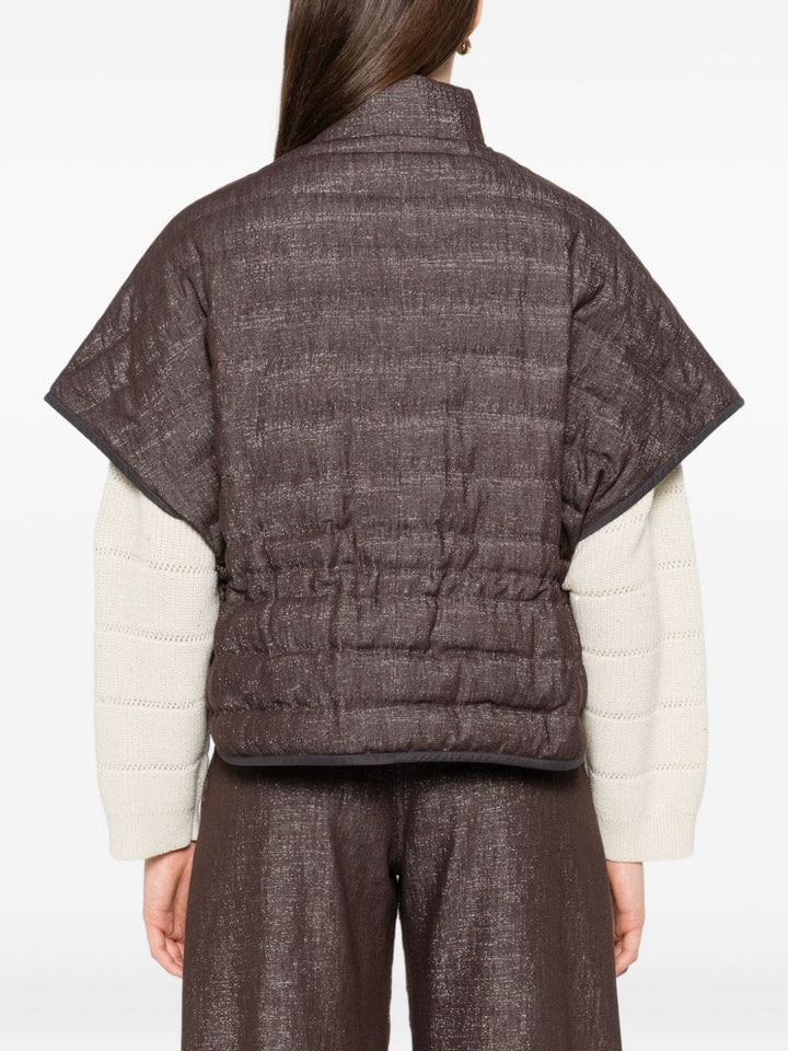 Jackets Brunello Cucinelli Coats Brown Brand