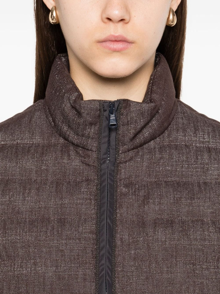Jackets Brunello Cucinelli Coats Brown Brand