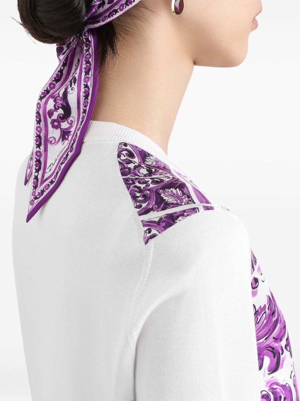 Topwear 42 Dolce & Gabbana Sweaters Purple Brand