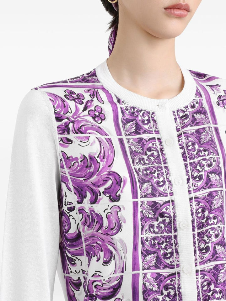 Topwear 42 Dolce & Gabbana Sweaters Purple Brand