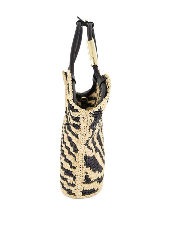 Shopper UNI Zimmermann Goldentime Small shopping bag Brand