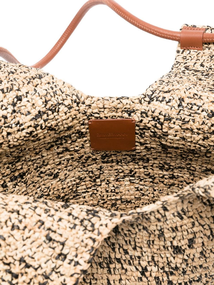 Shopper UNI Zimmermann Goldentime Medium Shopping Bag Brand