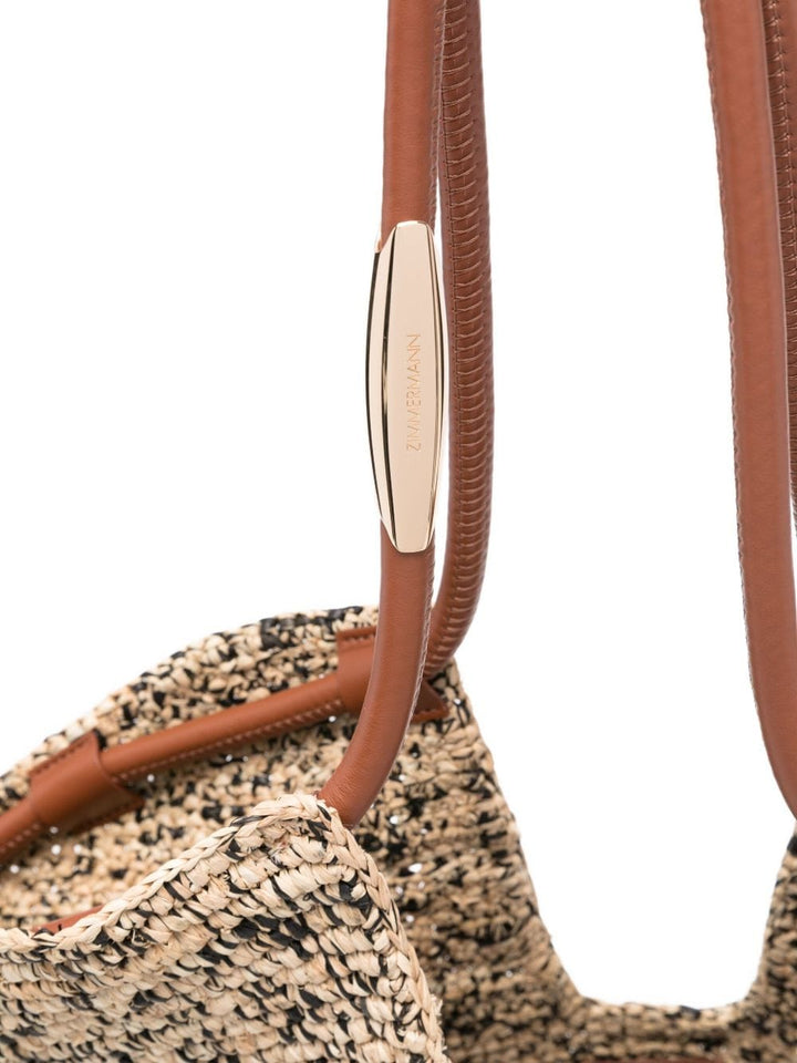 Shopper UNI Zimmermann Goldentime Medium Shopping Bag Brand