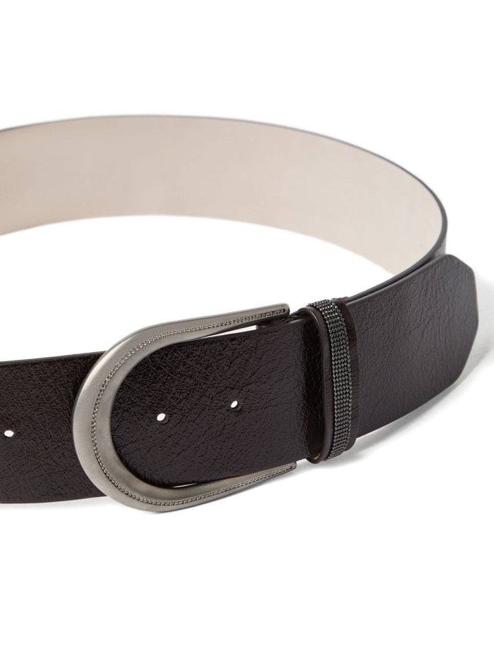 Belts M Brunello Cucinelli Glossy calfskin belt Brand