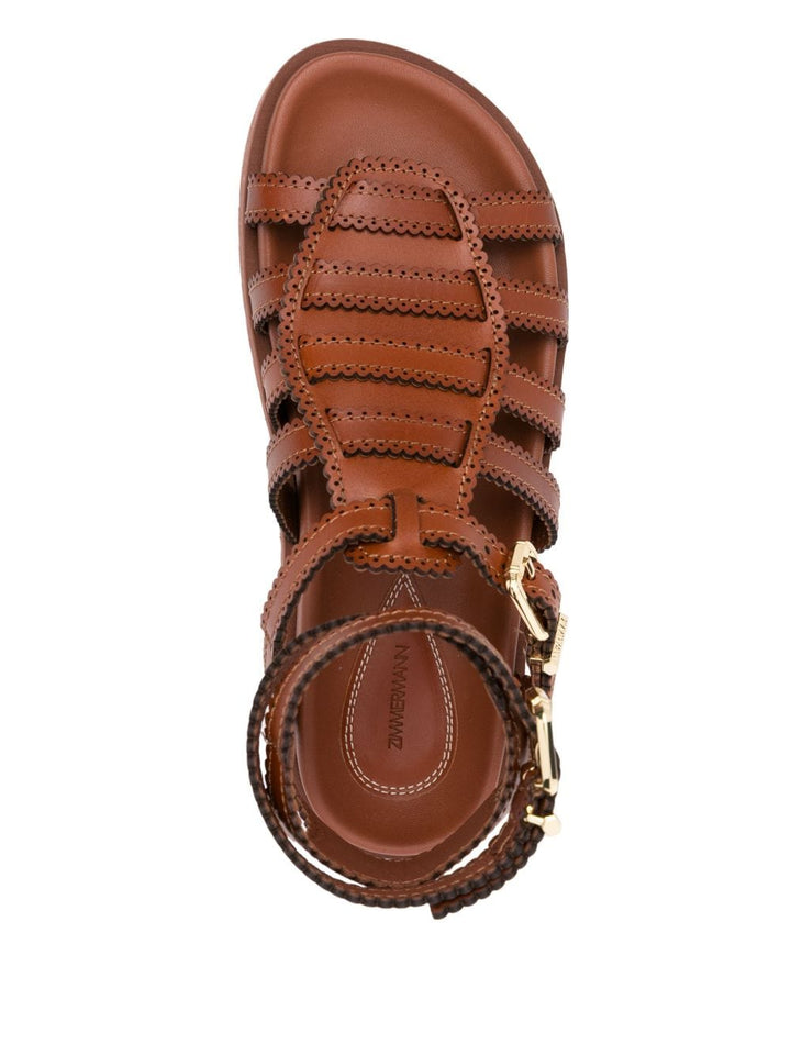Sandals 39 Zimmermann Sandals Brown Brand