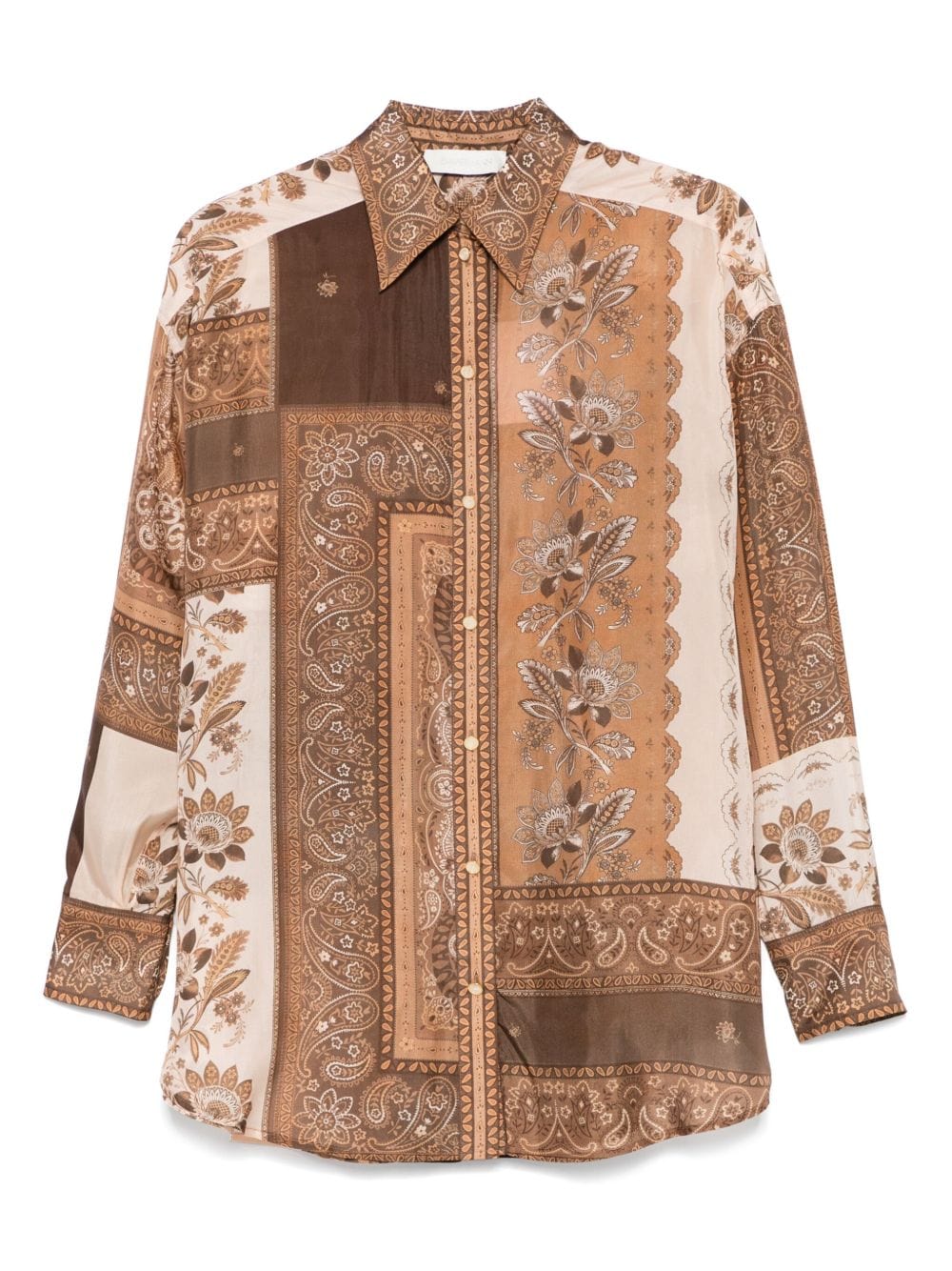 Shirts Zimmermann Shirts Brown Brand
